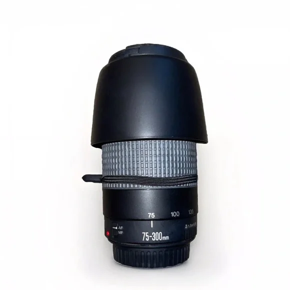 Canon EOS Rebel T5 DSLR 18.0MP Camera w/ EF-S 18-55mm, 75-300mm lens